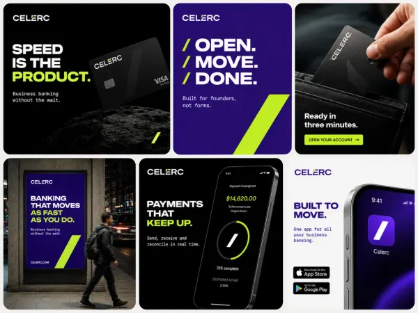 Brand example built with Monstric