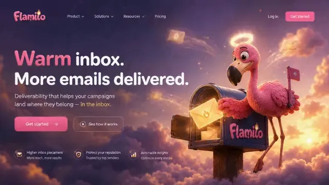 Concept website built with Monstric
