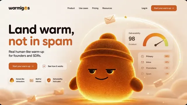 Concept website built with Monstric